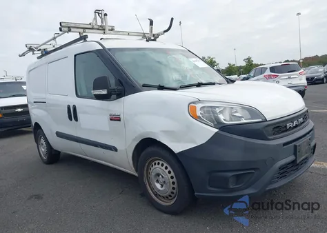 2019 Ram Promaster City Tradesman from USA, damaged, VIN ZFBHRFAB0K6M67465